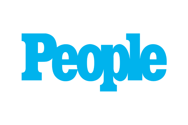 A blue people logo is shown on the black background.
